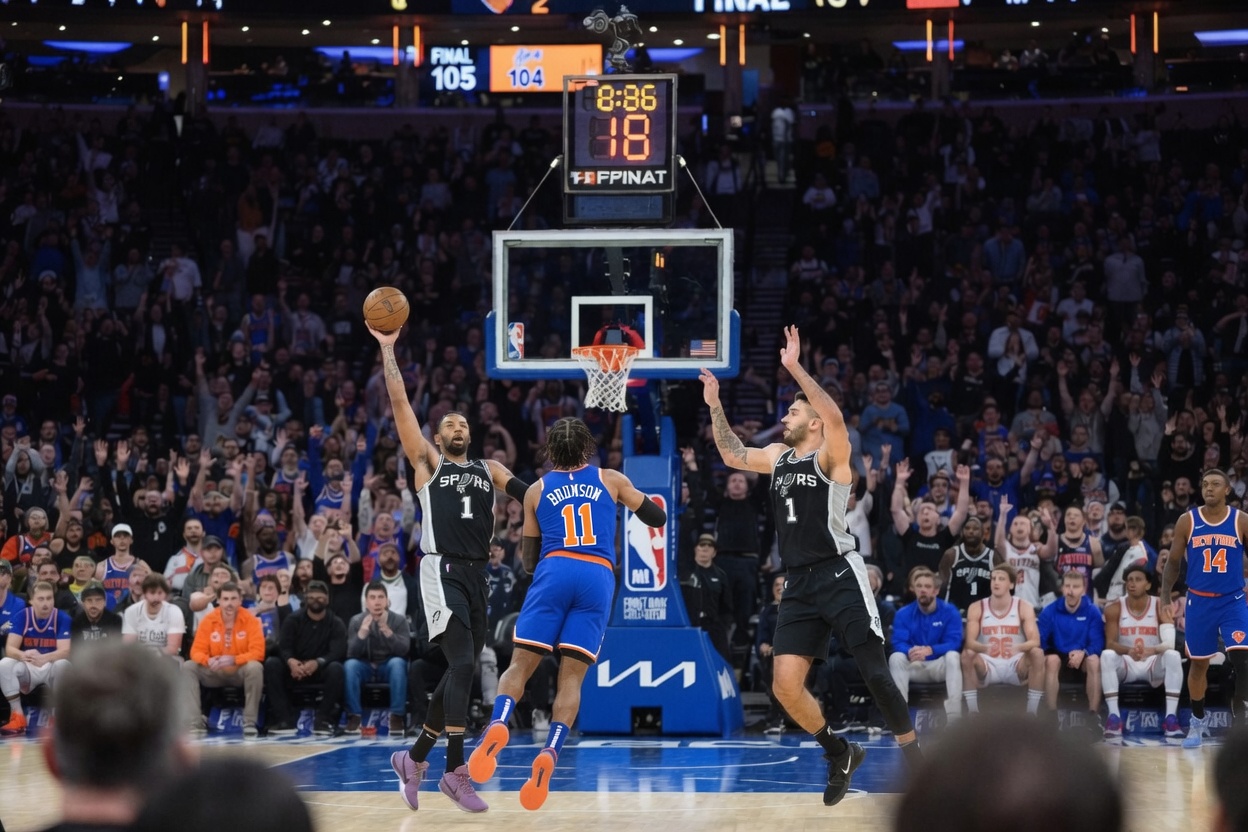 Knicks survive a thrilling Game 2 to go up 2-0 in the NBA Finals